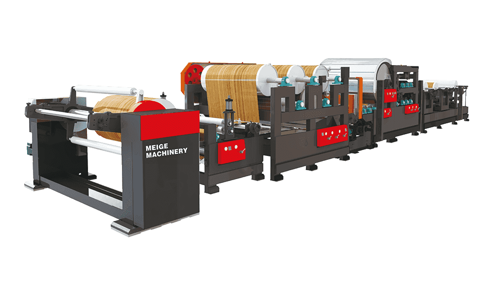 MGFH-1650D-2 PVC 2, 3-layer multi-layer glueless composite embossing machine