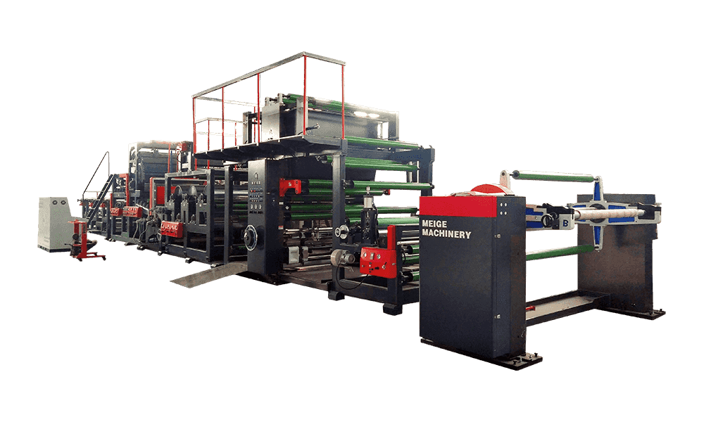 MGFH-1650D-3 PVC 2, 3 layers (protective layer) multi-layer glueless composite embossing coating machine