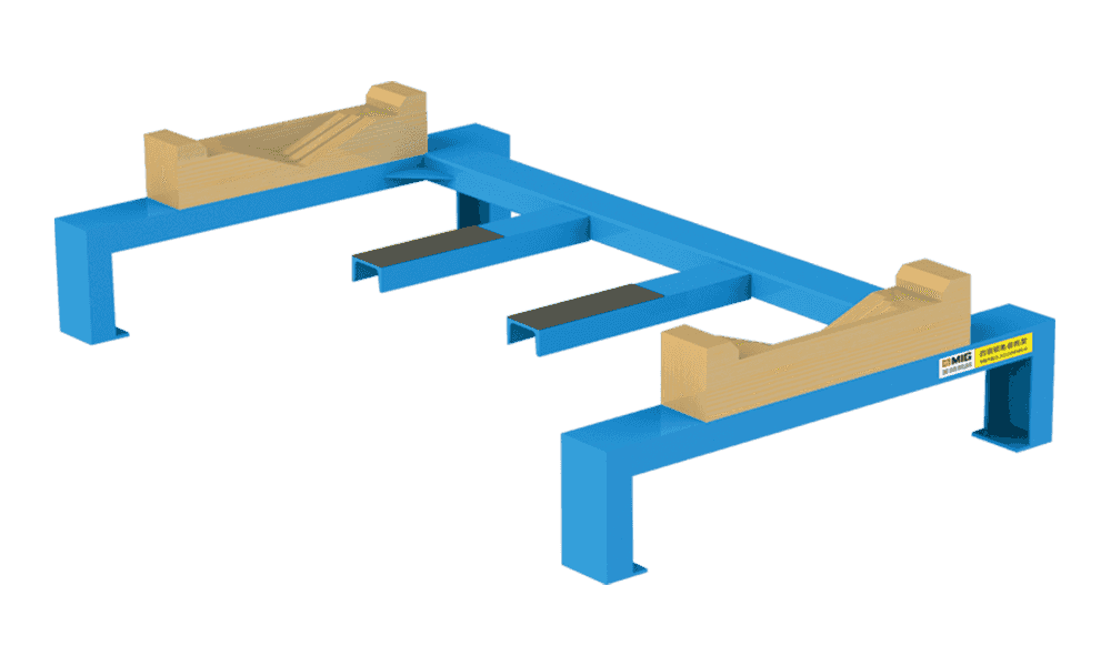 Plate roller pallet