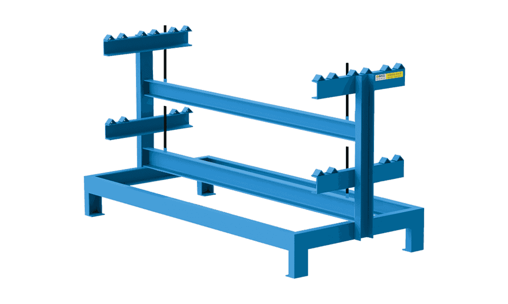 Plate roller pallet